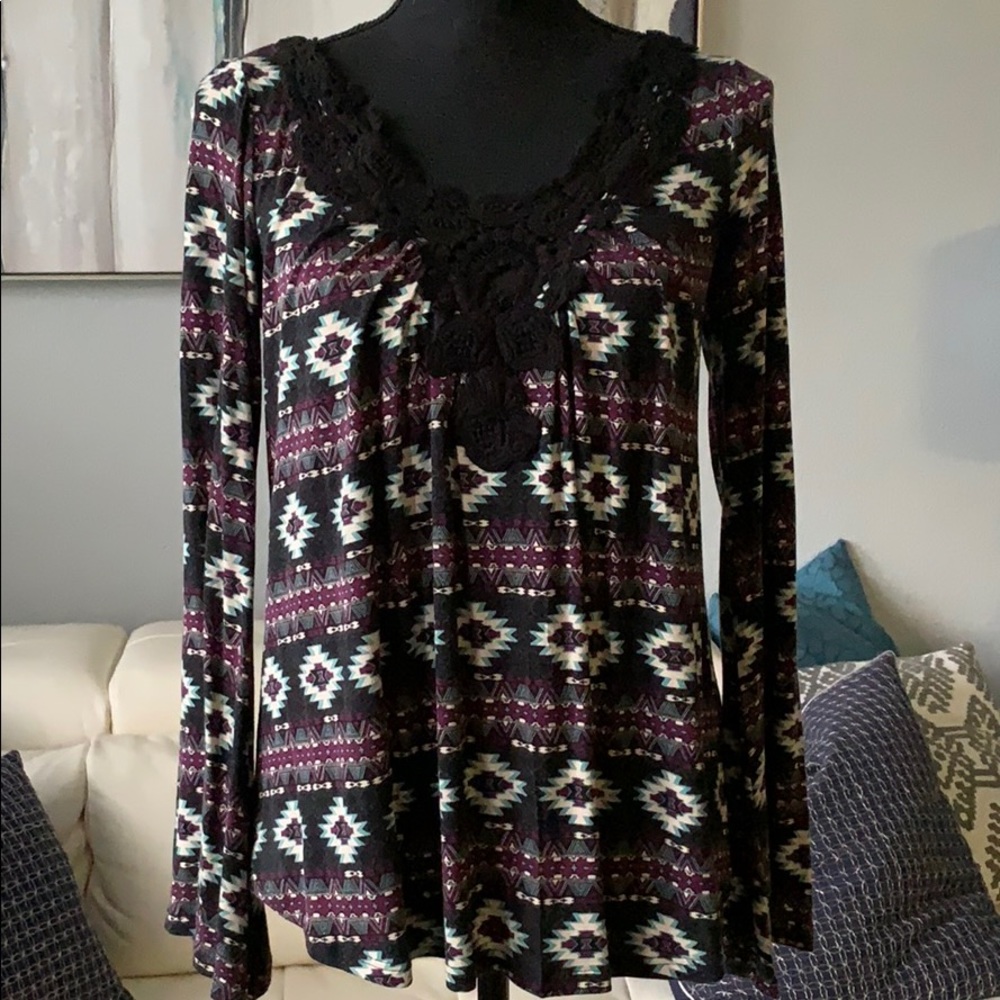 Socialite Boho Blouse, XS
